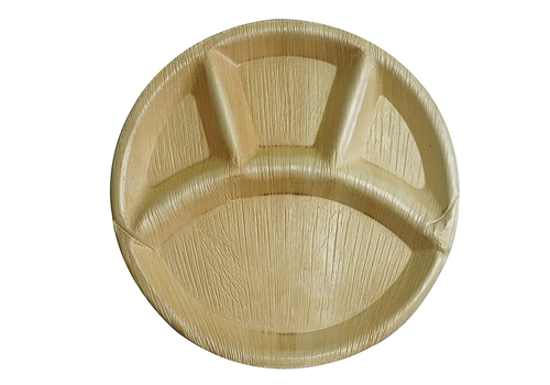 Partitioned leaf plate in alappuzha kerala